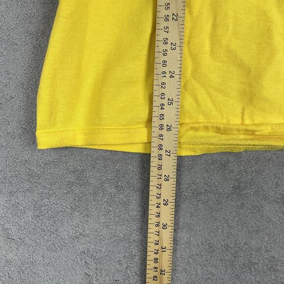 Oregon Ducks Shirt Mens Medium Yellow NCAA Football Rose Bowl Game 2010 Pasadena - Picture 7 of 9